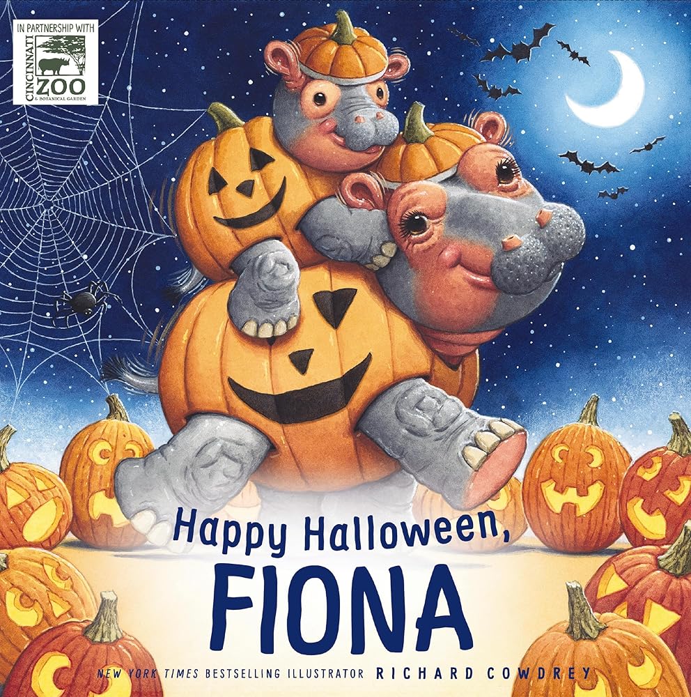 Happy Halloween, Fiona (A Fiona the Hippo Book) cover image