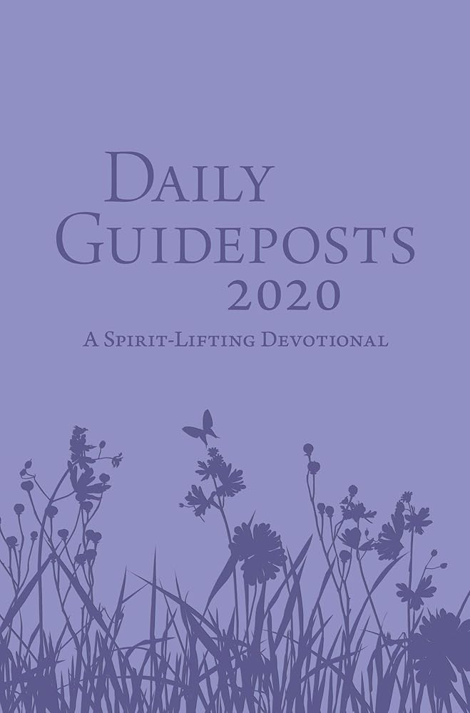 Daily Guideposts 2020 Leather Edition: A Spirit-Lifting Devotional cover image