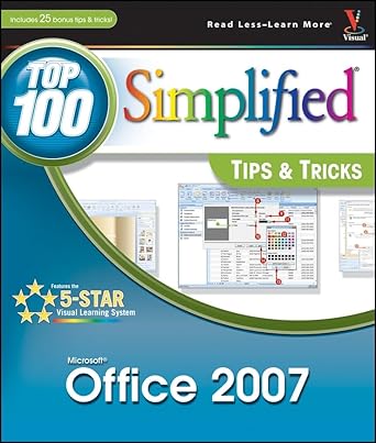 Office 2007: Top 100 Simplified Tips and Tricks cover image