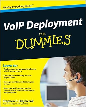 VoIP Deployment For Dummies cover image