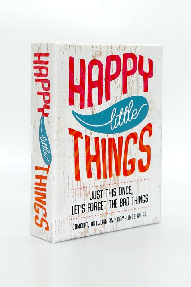 Happy Little Things Inspirational Cards cover image