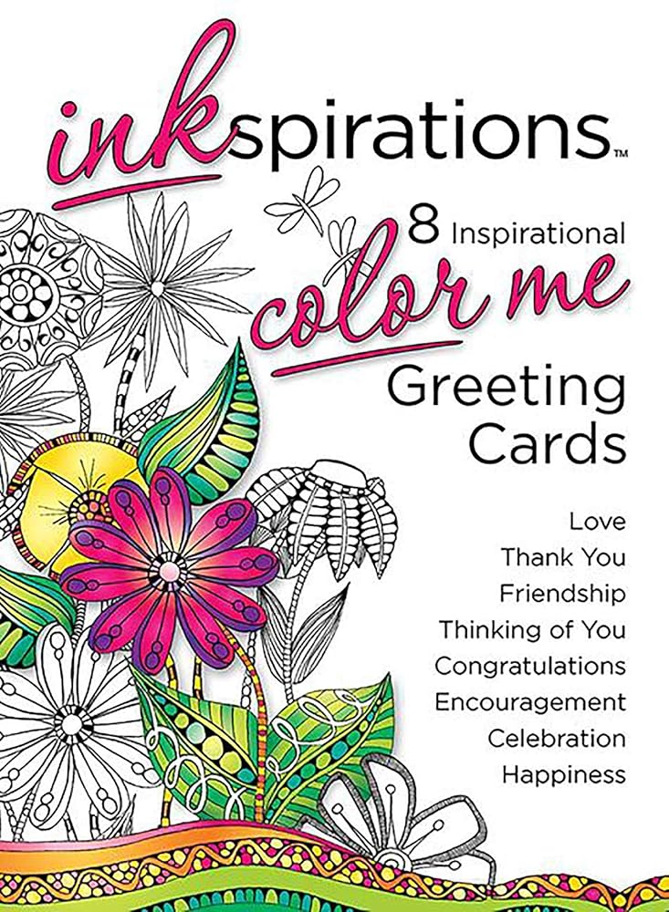 Inkspirations Color Me Greeting Cards cover image
