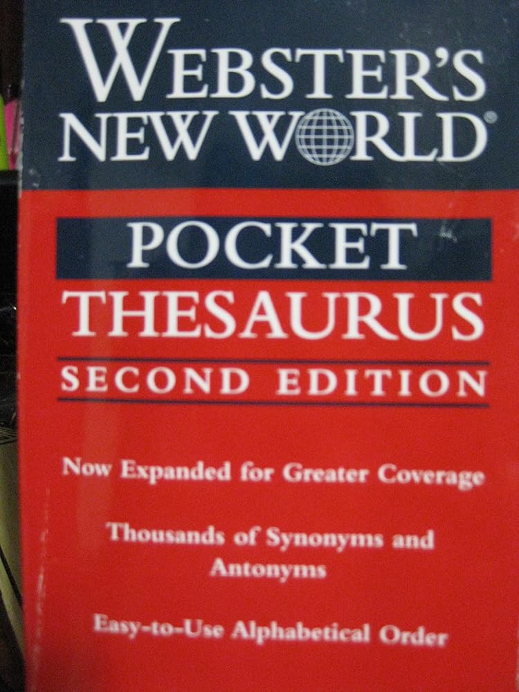 Webster's New World Pocket Thesaurus, Second Edition cover image