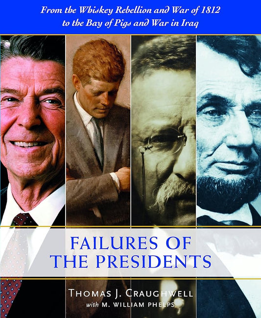 The Failures of the Presidents: From the Whiskey Rebellion and War of 1812 to the Bay of Pigs and War in Iraq cover image