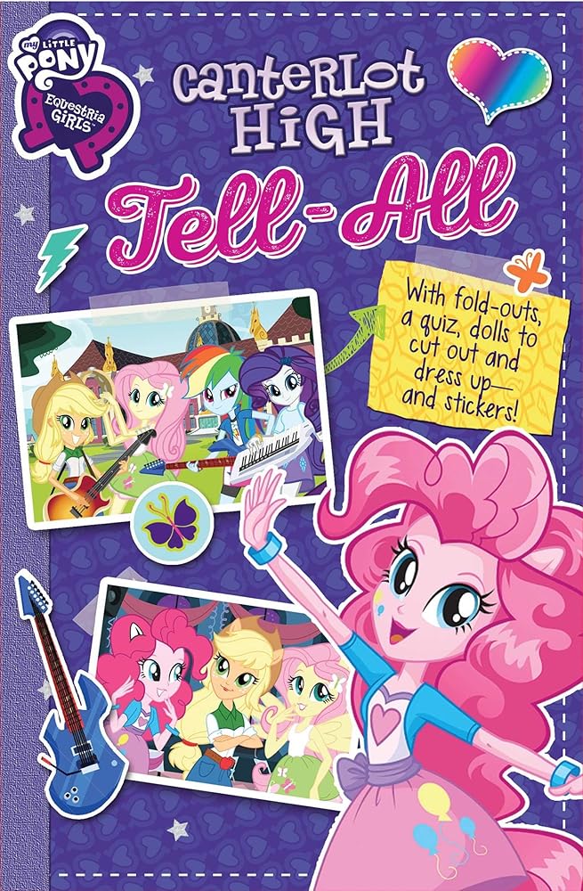 My Little Pony Equestria Girls: Canterlot High Tell-All (Replica Journal) cover image