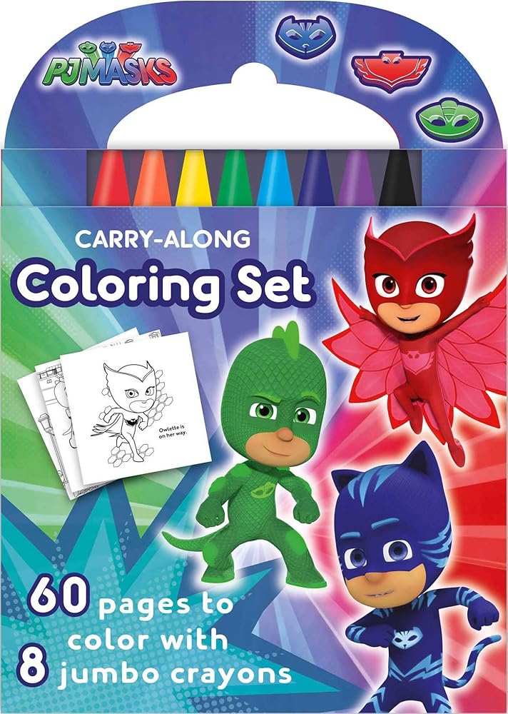 PJ Masks: Carry-Along Coloring Set cover image