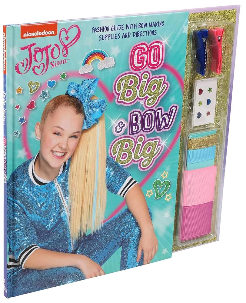 Nickelodeon JoJo Siwa: Go Big & Bow Big (Book Plus) cover image
