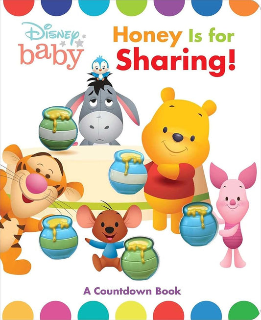Disney Baby Pooh: Honey Is for Sharing!: A Counting Book cover image
