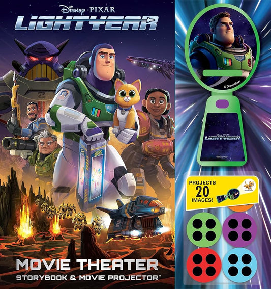 Disney Pixar: Lightyear Movie Theater Storybook & Movie Projector cover image