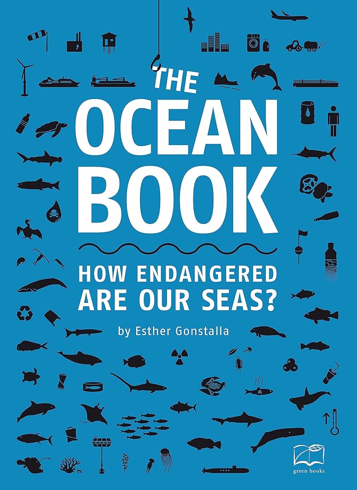 The Ocean Book: How endangered are our seas? cover image