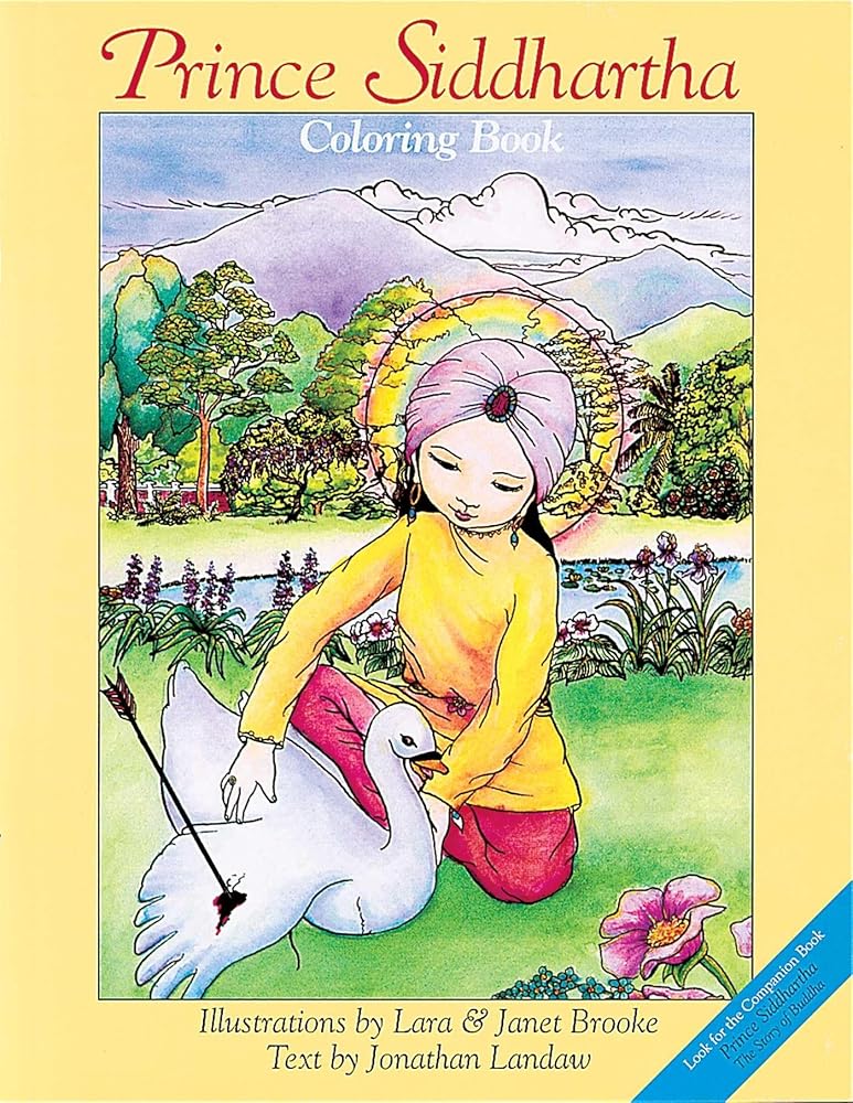 Prince Siddhartha Coloring Book cover image