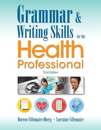 Grammar and Writing Skills for the Health Professional cover image