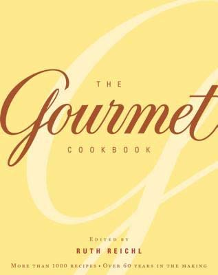 The Gourmet Cookbook cover image
