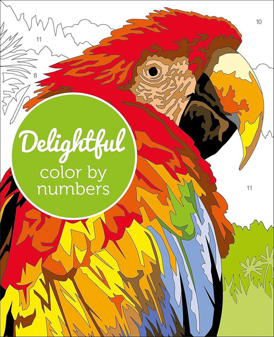 Delightful Color by Numbers (Sirius Color by Numbers Collection, 21) cover image