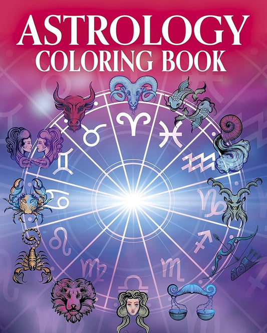 Astrology Coloring Book (Sirius Creative Coloring) cover image