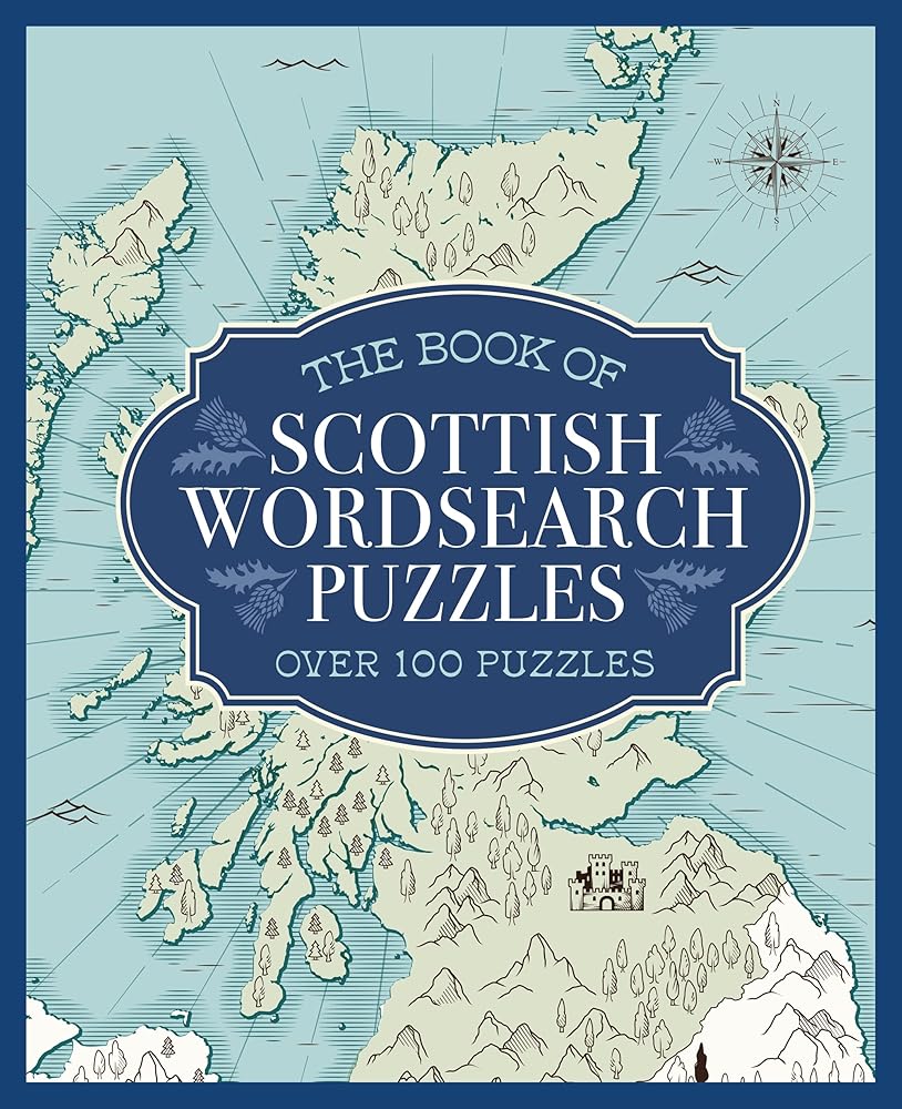 The Book of Scottish Wordsearch Puzzles: Over 100 Puzzles cover image