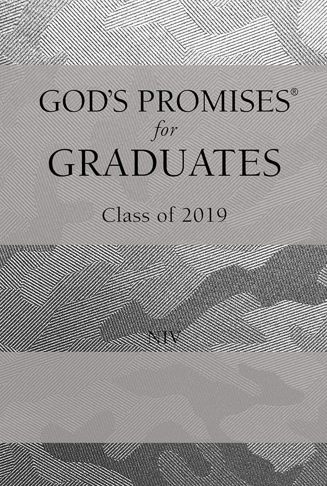 God's Promises for Graduates: Class of 2019 - Silver Camouflage NIV: New International Version cover image