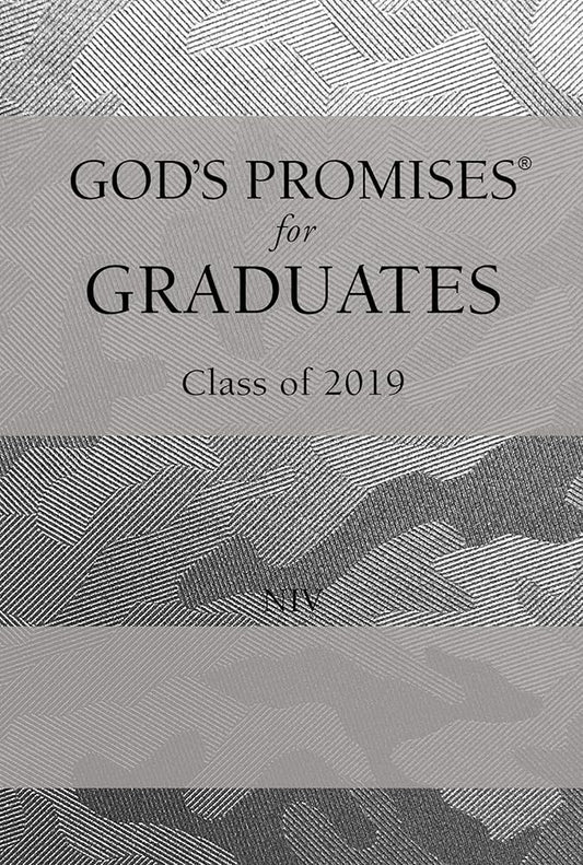 God's Promises for Graduates: Class of 2019 - Silver Camouflage NIV: New International Version cover image