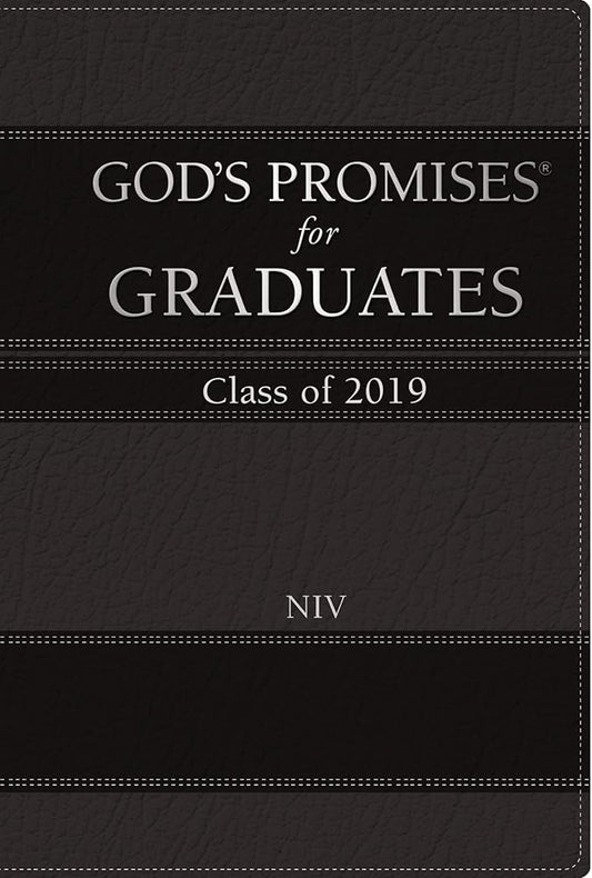 God's Promises for Graduates: Class of 2019 - Black NIV: New International Version cover image