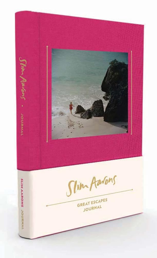 Slim Aarons: Great Escapes (Hardcover Journal: Bright Pink) cover image