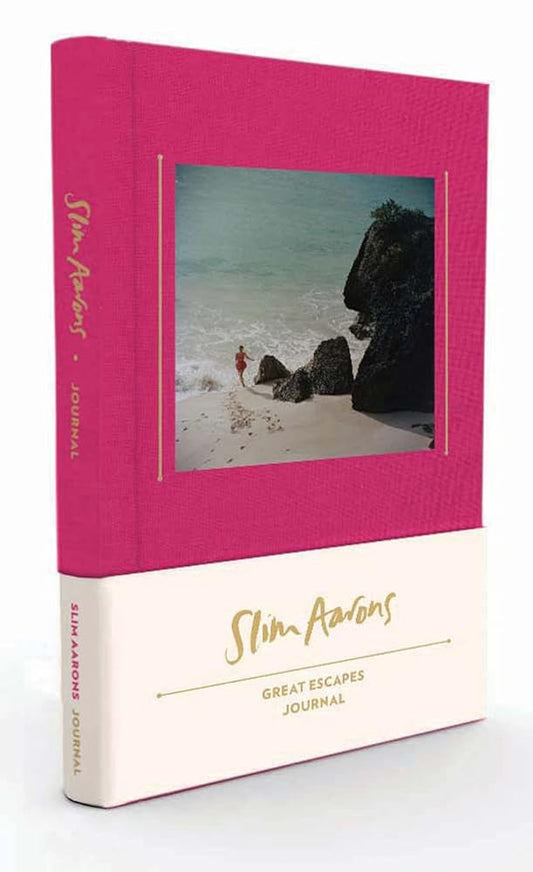 Slim Aarons: Great Escapes (Hardcover Journal: Bright Pink) cover image
