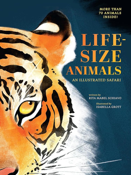 Life-Size Animals: An Illustrated Safari cover image