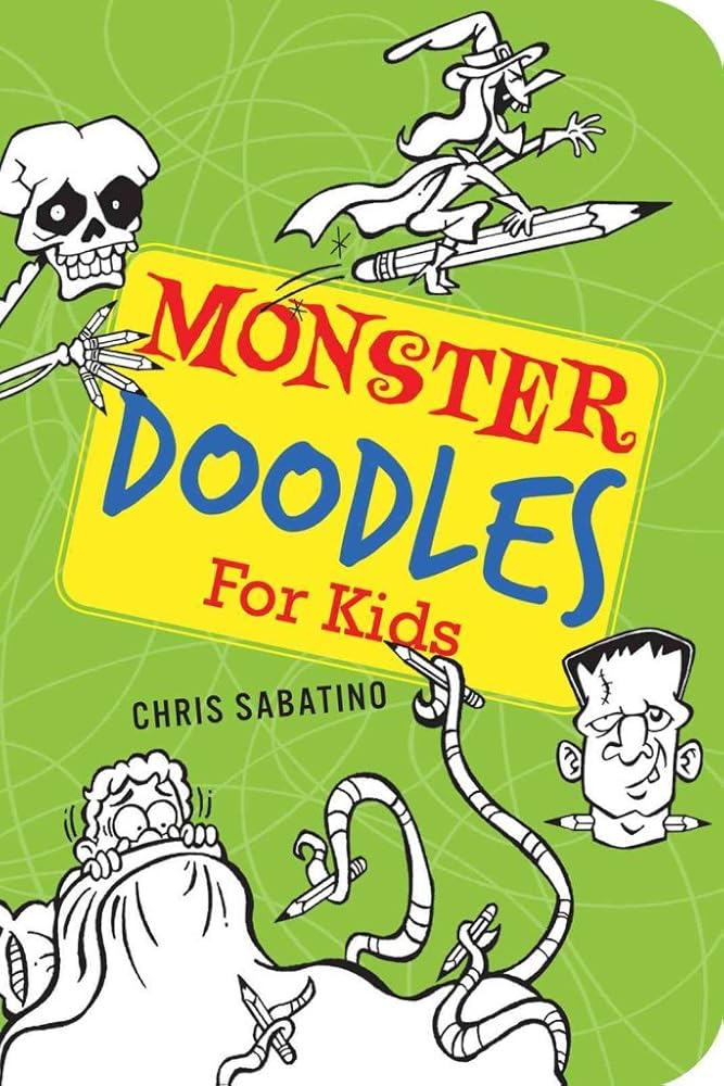 Monster Doodles for Kids cover image