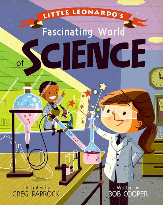 Little Leonardo's Fascinating World of Science cover image