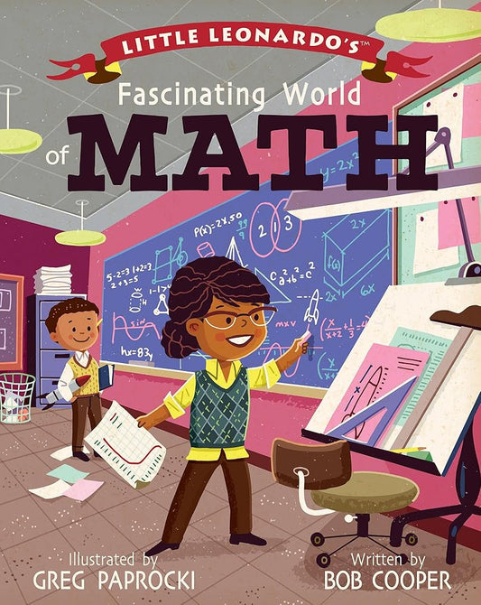 Little Leonardo's Fascinating World of Math cover image