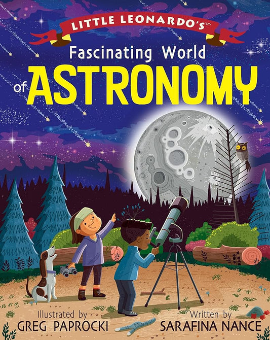 Little Leonardo's Fascinating World of Astronomy cover image