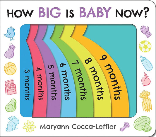 How Big Is Baby Now?: A New Baby Gift Book for Big Brothers and Big Sisters (Baby Shower Gift) cover image