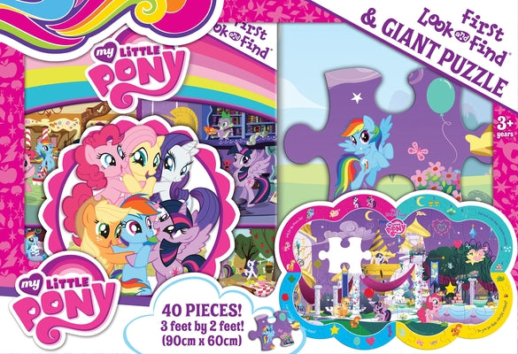 Publications Int Kids Look & Find Book & Giant Puzzle My Little Pony 7748100 cover image