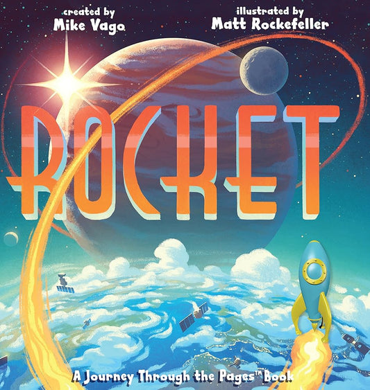 Rocket: A Journey Through the Pages Book cover image