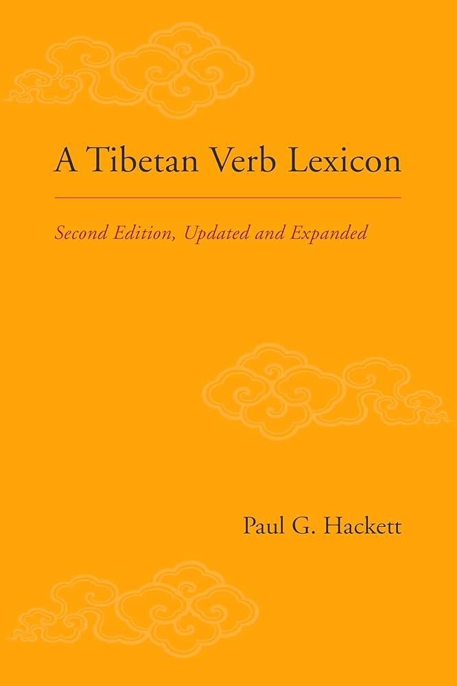 A Tibetan Verb Lexicon: Second Edition, Updated and Expanded cover image
