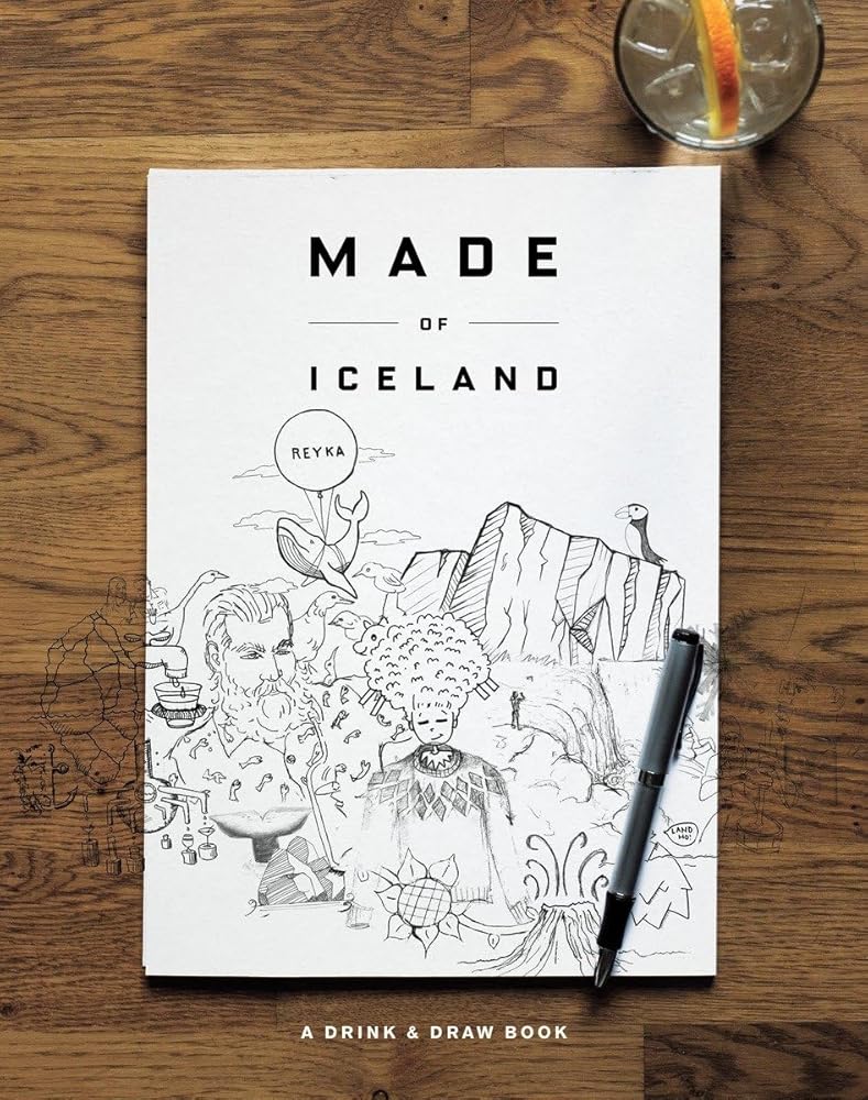 Made of Iceland: A Drink & Draw Book cover image