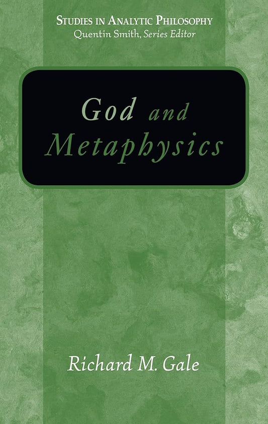 God And Metaphysics (Studies in Analytic Philosophy) cover image