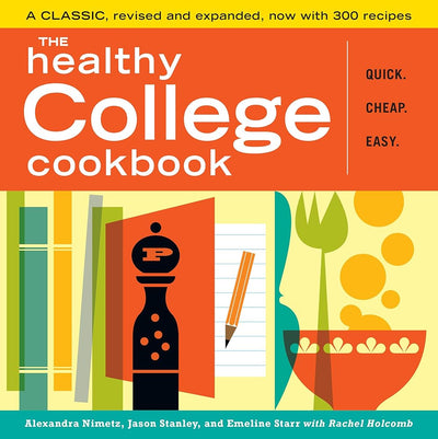 The Healthy College Cookbook cover image
