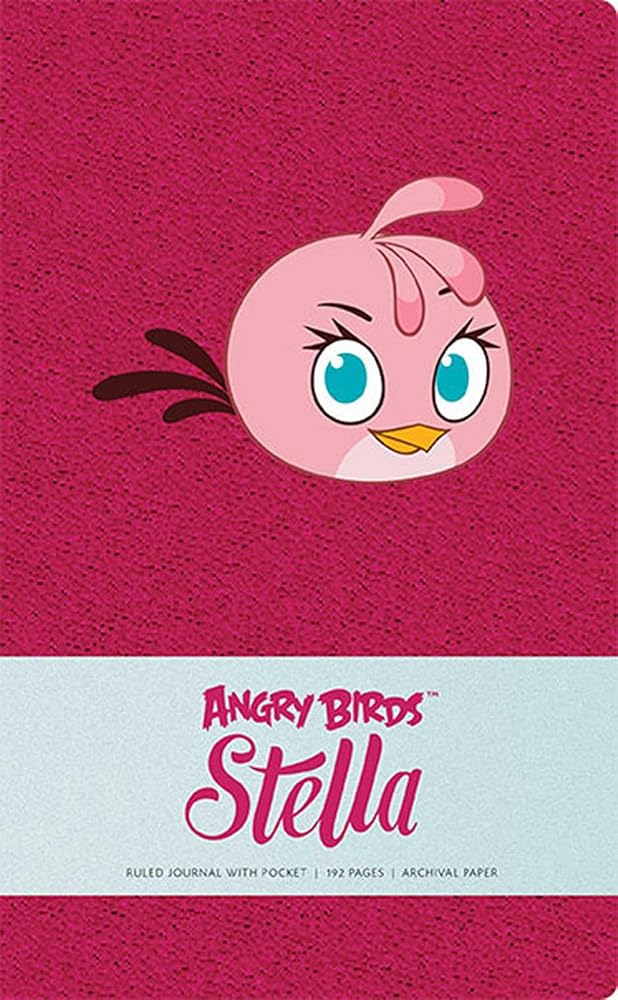 Angry Birds Stella Hardcover Ruled Journal (Insights Journals) cover image