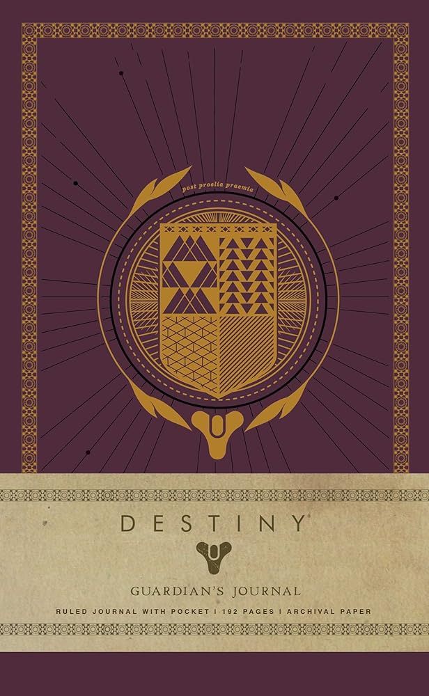 Destiny: Guardian's Journal: Hardcover Ruled Journal (Gaming) cover image