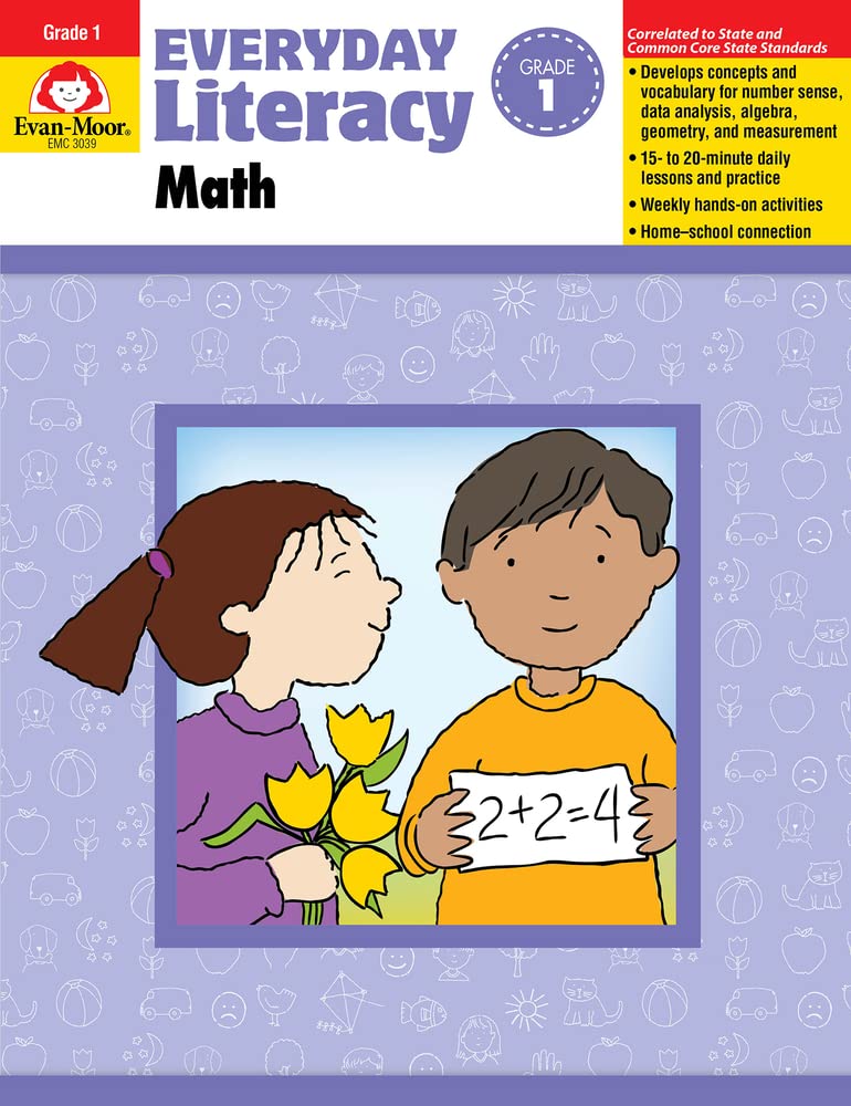 Everyday Literacy Math Grade 1 cover image