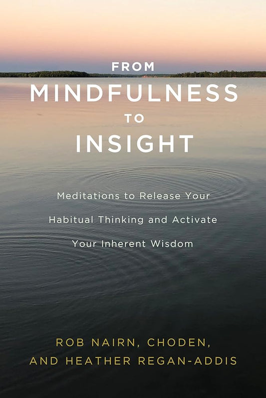 From Mindfulness to Insight: Meditations to Release Your Habitual Thinking and Activate Your Inherent Wisdom cover image