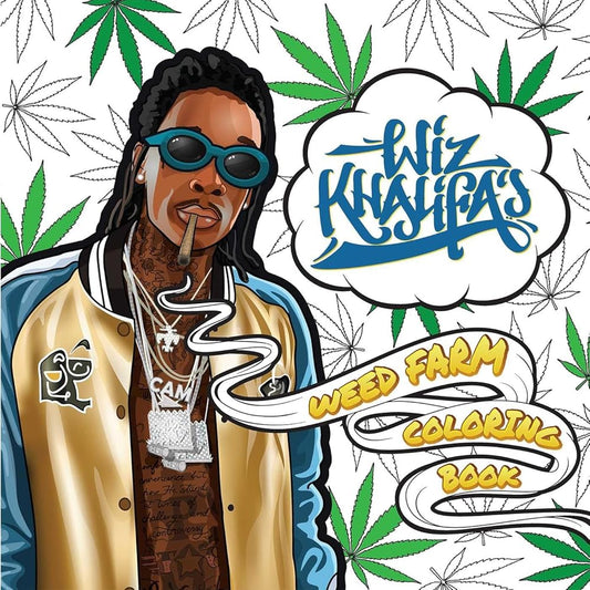 Wiz Khalifa's Weed Farm Coloring Book cover image