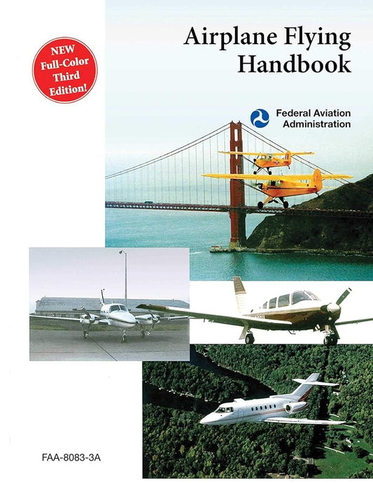 Airplane Flying Handbook (FAA-H-8083-3A) cover image