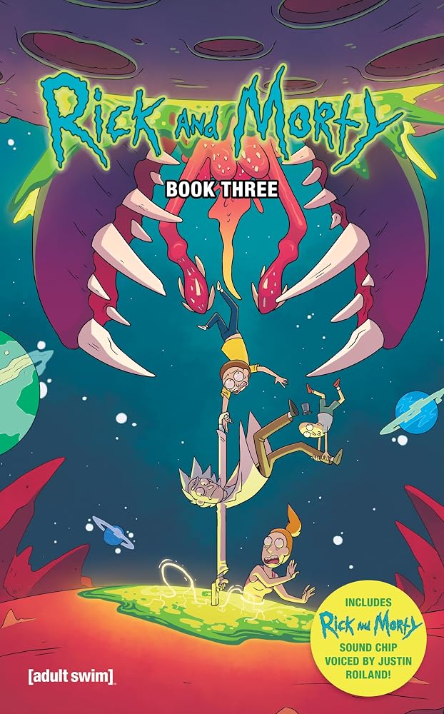 Rick and Morty Book Three Deluxe Edition cover image