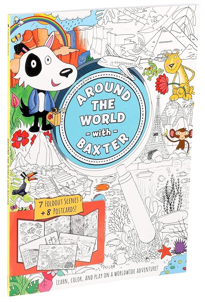 Around the World with Baxter cover image
