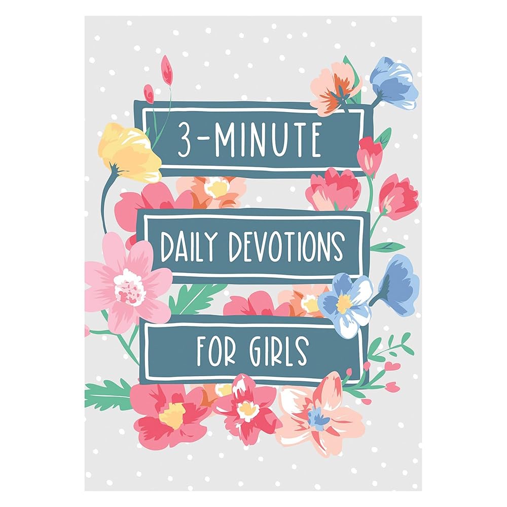 3-Minute Daily Devotions for Girls (3-Minute Devotions) cover image