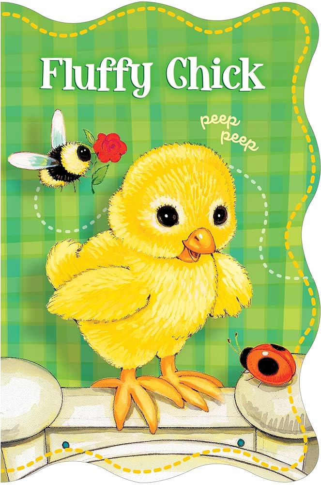Fluffy Chick Board Book - Perfect as Easter Basket Stuffers and Gifts cover image