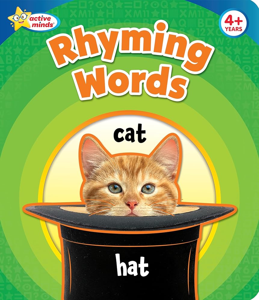 Active Minds - Rhyming Words Board Book (Active Minds Board Books) cover image