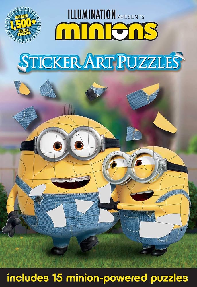 Minions: Sticker Art Puzzles cover image