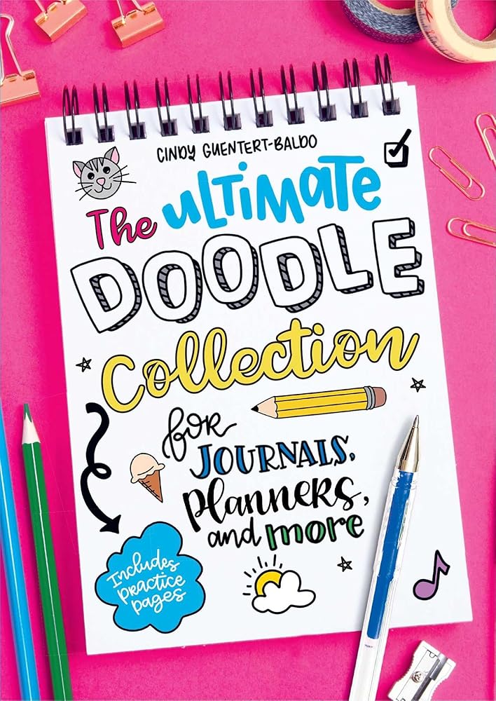 The Ultimate Doodle Collection for Journals, Planners, and More cover image